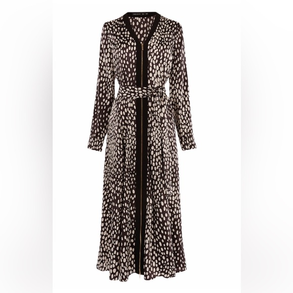 Karen Millen Polka Dot dress. Modest. - Picture 5 of 15